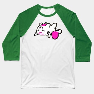 Kawaii Cat Baseball T-Shirt